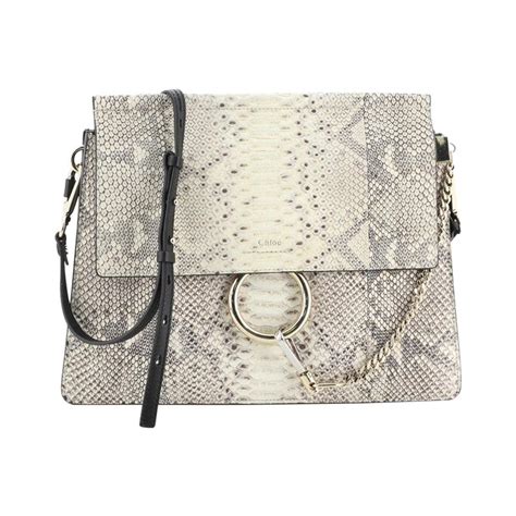 chloe small faye day bag|chloe faye python bag.